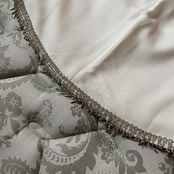 DAVID KOMA rhinestone trim skirt - Picture 5 of 6